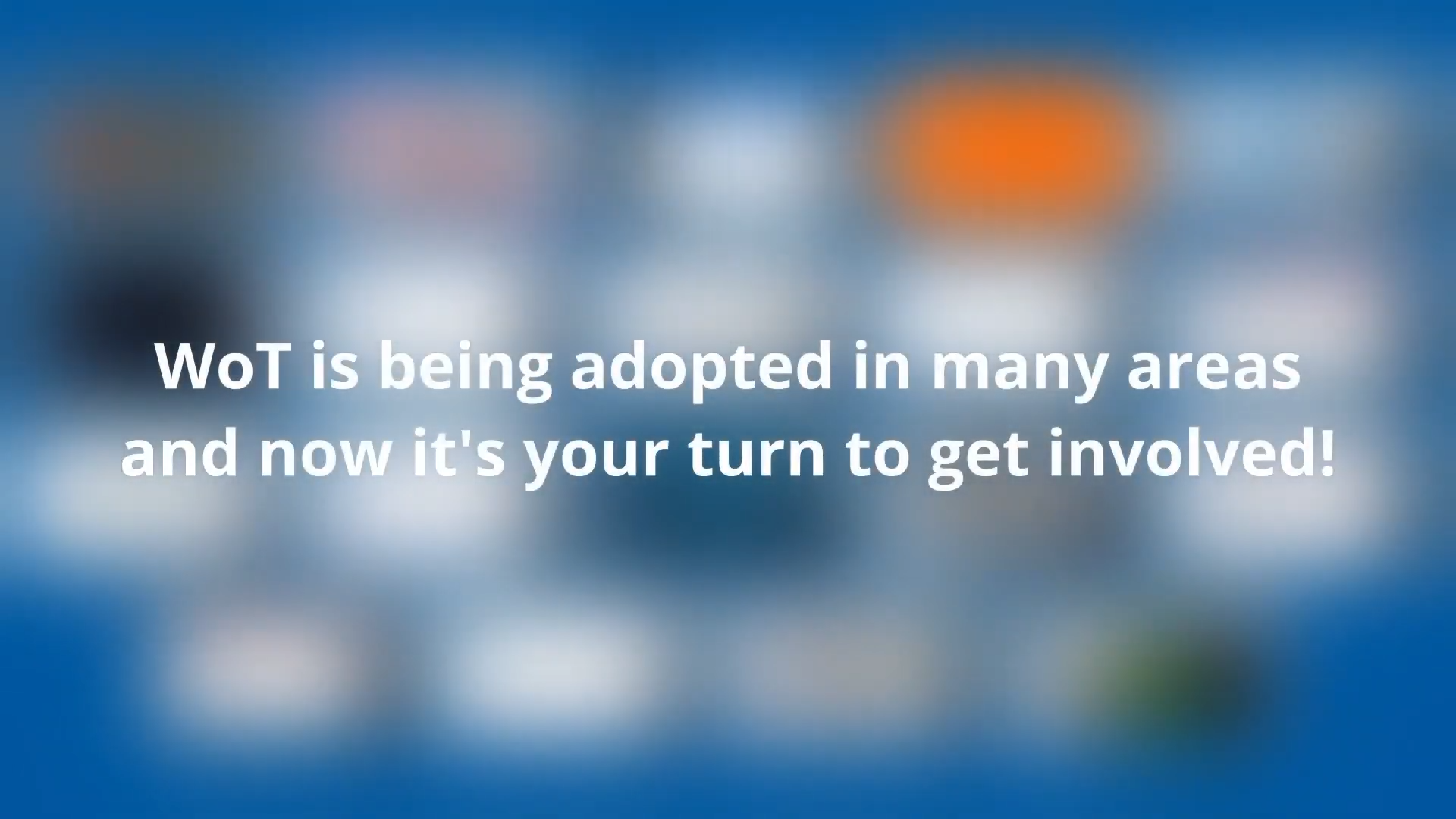 “Where is WoT?”: a summary of WoT CG meetups